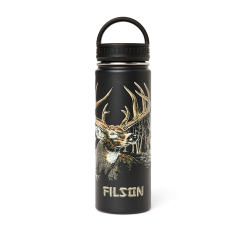 Insulated Water Bottle - Black / Logo