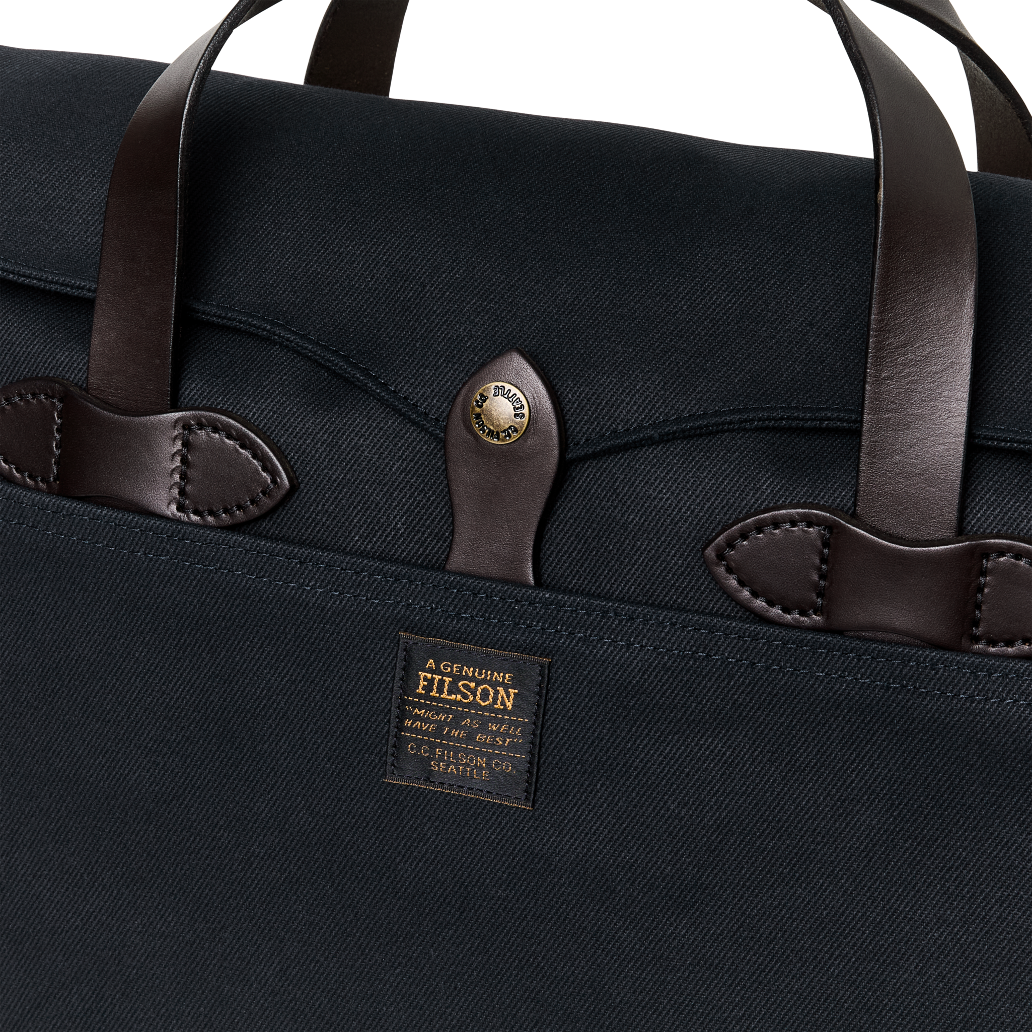 Rugged Twill Original Briefcase - Navy - Image 6