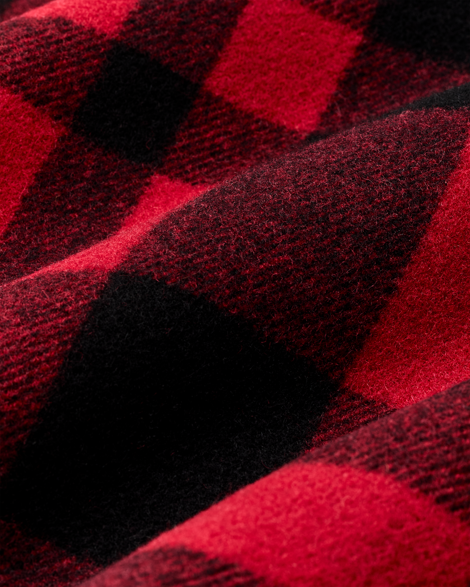1940s Mackinaw Wool Cruiser Jacket - Red / Black Heritage Plaid - Image 7