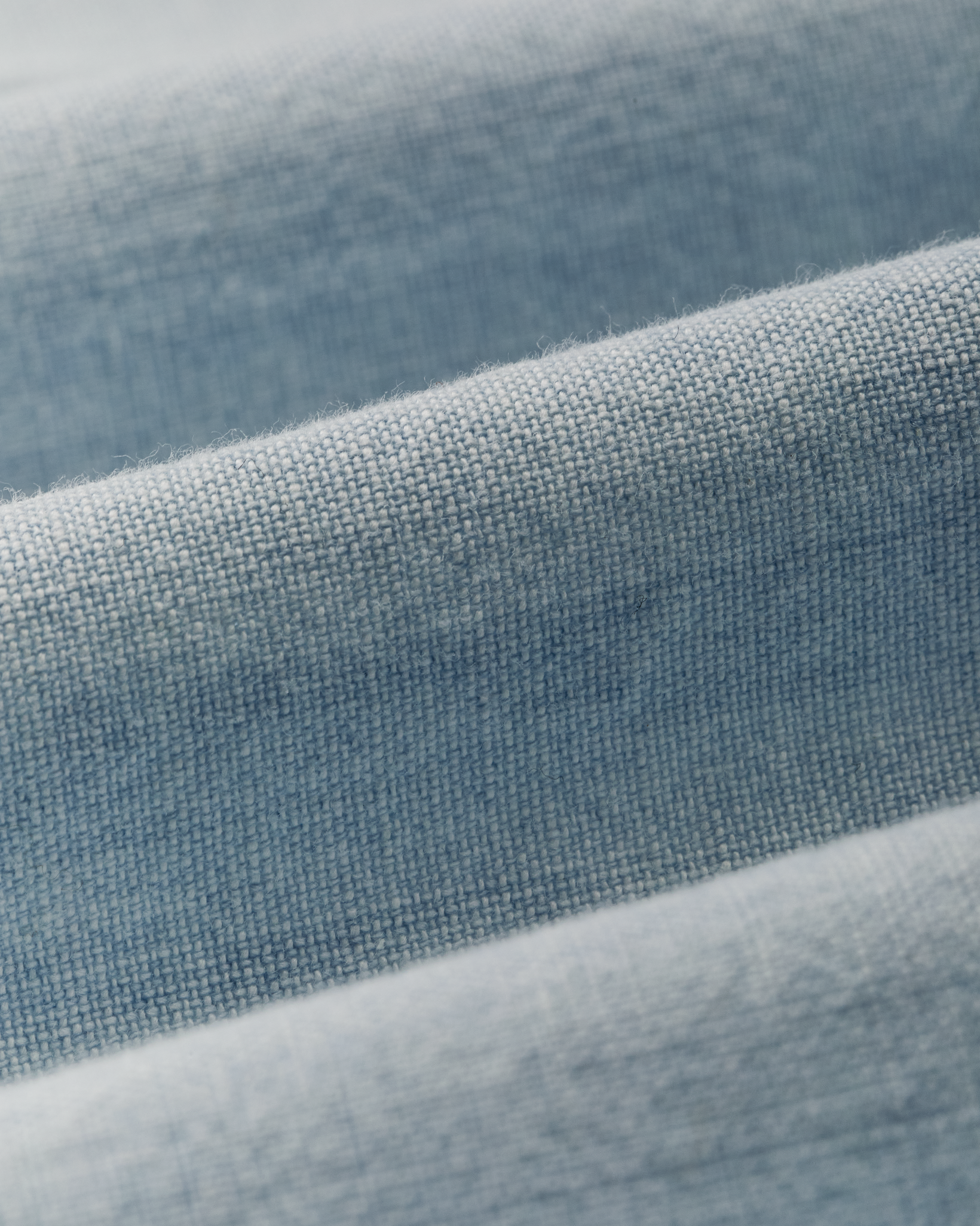 Women's Embroidered Western Shirt - Light Indigo Chambray / Fields - Image 7